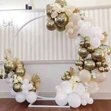10/30/50 Bộ Bóng Bay Tiệc Bằng Cao Su Màu Be Cát Trắng - 18 Inch 12 Inch 10 Inch 5 Inch Bóng Bay Heli Tròn Màu Be Thích Hợp Cho Sinh Nhật, Đám Cưới, Tiệc Tắm, Tiệc Tùng, Tiết Lộ Giới Tính, Trang Trí Tiệc - Be - Xem 8