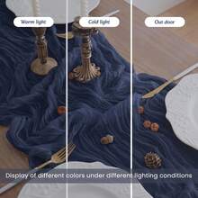 1/2/5 chiếc khăn trải bàn xếp ly màu xanh hải quân, khăn trải bàn bằng cotton dày, khăn trải bàn gấp, trang trí sinh nhật, trang trí đám cưới, trang trí nhà cửa dịp lễ, trang trí bàn ăn phòng tiệc, khăn trải bàn màu xanh hải quân, khăn trải bàn, khăn trải bàn màu trơn, trang trí sinh nhật, trang trí đám cưới, trang trí năm mới 2025, quà tặng tiệc - con công màu xanh - Xem 5