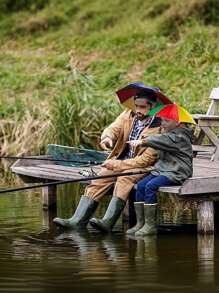 1/2pcs Umbrella Hat, Suitable For Camping And Fishing Umbrella Hat, Elastic Headband Umbrella Hat, UV Protection Umbrella Hats For School,Office,Household,Travel, Back To School Supplies Summer Cooling,Beach,Travel