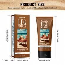 lakerain 100ml 防水持久身體底妝遮瑕液，保濕不脫色腿部遮瑕，打造完美無瑕肌膚，適合海灘派對及其他場合，均勻膚色身體彩妝 - 彩色 - 查看 13