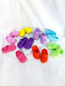 2 chiếc/1 đôi giày xốp mini thiết kế cổ điển cho mèo và chó Phụ kiện chụp ảnh thú cưng Đồ chơi dễ thương và vui nhộn cho thú cưng nhỏ Giày cho chó con Phụ kiện hoạt hình Giày mini dễ thương - Nhiều màu - Xem 8