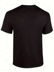 T-Shirt, Unisex Retro 90s, Sabrina 2024 Tour T-ShirtCasual Outdoor Soft And Comfortable T-Shirt - 黑色 - 查看 3