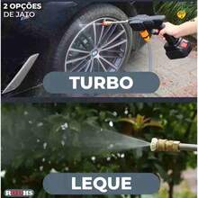 Lavadora Alta Pressão Lava Jato Portátil Recarregável Com Maleta e Acessórios Recarregável Sem Fio para Carros e Jardim - 2 baterias+3 toalhas - View 7