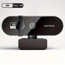 2K 4K Webcam 1080P For PC Web Camera Cam USB Online Webcam With Microphone Autofocus Full Hd 1080P Webcam For Computer - 彩色 - 查看 6