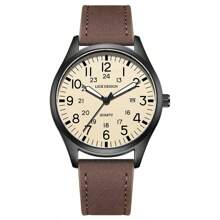 Foxbox Reloj de cuarzo fashion simple LIGE para hombre, reloj deportivo multifuncional para estudiantes, con calendario luminoso disponible en varios colores