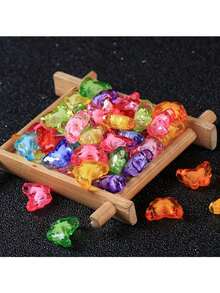 30pcs Unique Transparent Golden Butterfly Beads For Handmade Jewelry Making And DIY Crafts - 1 - View 9