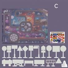 ABS Play & Learn Traffic Signs – 18-Piece Educational Toy With 4 Color Options