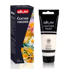 Peinture acrylique pour cuir pour la peinture de chaussures - 12 couleurs de peinture pour cuir pour la décoration de sacs et de portefeuilles, l'entretien des vestes en cuir, les artisanats DIY et la personnalisation de projets en cuir, (75 ml, 2,5 oz), 12 couleurs de peinture acrylique pour cuir, 12 ml (0,4 oz), 18/36 couleurs de peinture acrylique pour cuir, 30 ml (1,01 oz)