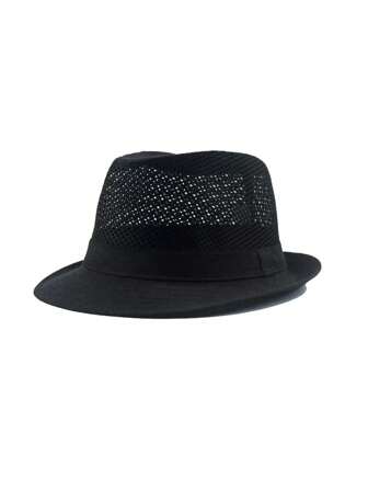 1 stuk effen strohoed voor heren, casual bohemian retro party streetstyle, nieuwe zomerse strandzonnehoed, ademende mesh hoed geschikt voor dagelijks uitje en winkelen
