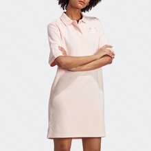 Adidas 女士休闲印花短袖连衣裙，IP3754 - 粉色 - 查看 4