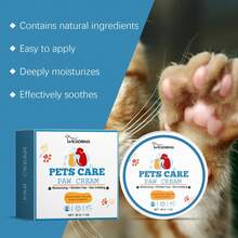 Pet Paw Balm, Deep Moisturizing Foot Pad Care Cream For Dogs & Cats - White - View 4