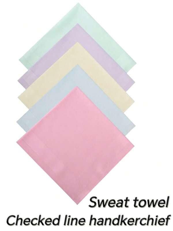 10pcs 40cm Candy Color Women's Handkerchiefs Fashion Solid Color Handkerchiefs Elegant Large Size Handkerchief Pocket Square Sweat-Absorbent High Quality Vintage Handkerchiefs Women's Handkerchiefs Machine Washable Soft Assorted Handkerchiefs Birthday Mother's Day Christmas Gifts Suitable For Women's Daily Use