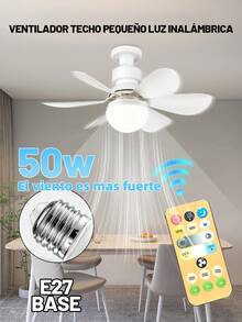 Ceiling Fan - White - View 5