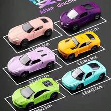 1pc New Gradient Color Changing Alloy Car Model, Temperature Sensitive Color Changing Alloy Car Model, Must-Have For Car Enthusiasts And Collectors, Bedroom Decor, Gift For Boyfriend, Friends, Holiday - Multicolor - View 8
