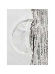 Women's T-Shirts, Summer, Loose Fit, Casual, Breathable, Cute, Cartoon, Fashionable, Cool, White T-Shirts - 白色 - 查看 3