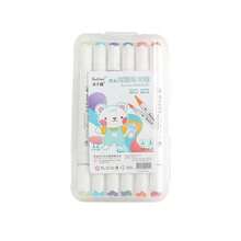 12/24/36/48 Colors Dual Tip Acrylic Marker Set, Soft Tip Quick-Drying Paint Pens, DIY Graffiti Art Drawing Markers For Artists & Beginners, Multi-Surface Crafts - Sets - View 7