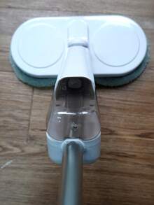 Trapeador eléctrico con depósito de agua y aspersor. Limpieza profunda sin esfuerzo. - Blanco - Ver 3