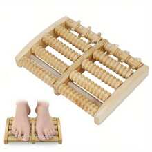 1PC Wooden Foot Roller Wood Care Massage Reflexology Muscle Relax Relief Massager Spa Gift Anti Cellulite Foot Massager Care Tools For Foot Leg Stress Relief - Multicolor - View 2