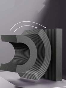 1 件加厚平衡垫、柔软踏脚板、核心支撑轮训练器、防滑家用瑜伽健身垫、超厚跪垫。万圣节、圣诞节、新年送给妻子、朋友、母亲的完美礼物 - 彩色 - 查看 5