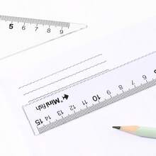1 Set Compass Tool Kit - Includes Ruler, Pencil Sharpener, Pencil, Etc. - A Set Of Math Drawing Compass Tools Suitable For Students, Applicable For School Learning And Exam Preparation. Random Delivery. Back To School Season, School Supplies, Back To School - one-size - View 5
