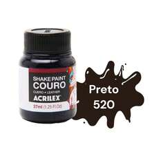 Acrilex Shake Paint Leather Paint R.13037 37ml - 黑色 - 查看 3