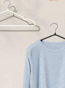 10pcs Steel Clothes Hanger,Multi-Color Option