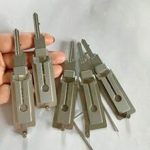 1 件二合一紧急开启工具，民用锁匠撬棒，便携式，高精度专业工具，不适用于所有锁芯