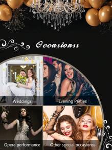 1 paio di guanti da sposa personalizzati, guanti da sposa in rete e tulle lunghi personalizzati con nome e data, accessori eleganti fatti a mano per la sposa, adatti per diverse occasioni come fidanzamento, anniversario, festa serale, festa da ballo, cerimonia nuziale, performance all'opera, festa in maschera, compleanno, Capodanno, Natale