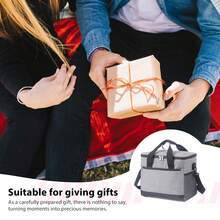 Tragbare isolierte Lunch-Tasche, auslaufsicher, weicher Kühler, Kühltasche für Lunchbox, Milch, Obst, Snacks