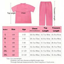 7 件套医生服装套装，手术服装扮，粉色/绿色（颜色随机） - 粉色 - 查看 7