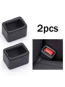 2 Stück Gurtschlitz Halterung, Clip Schutz, Gurtschnalle Befestigung, Fahrzeug Innenraum Gurtschnallen Abdeckung