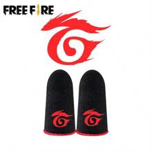 New Breathable Non-Slip Touch Screen Gaming Finger Sleeves, Featuring Interesting Graphic Design And Soft Texture For Enhanced Gaming Experience