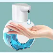 420ml Large Capacity Contactless Rechargeable Smart Automatic Soap Dispenser, Wall-Mounted Foam Hand Wash Liquid Dispenser, Electric Kitchen Dish Soap Machine, Transparent Visible Water Tank, IPX5 Waterproof Body, Long-Lasting Battery, 4 Adjustable Modes, Suitable For Kitchen, Bathroom, Hospital, Hotel, School, Airport, Ideal Christmas Or Halloween Gift