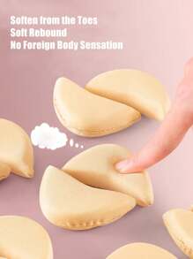 Ultrasoft Shoe Heel Inserts Sponge Half Size Elevator Pad, Adjustable For High Heels/Loafers, Toe Protector Anti-Friction Anti-Pain Size Down Forefoot Pad, Heel Grip Fixer For Women High Heels Women Pumps Summer Daily Wear