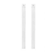 Smart LED Cabinet Lights (4Pack), Motion Sensor, 11.8inch Aluminum Shell, 54 LEDS, Adjust Light Color, Magnetic Install, USB Charging. Suitable For Closet, Cabinet, And Stair Lighting Room Decor. - White/warm - 查看 11