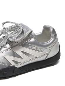 CAMEL CROWN Pantofi sport casual pentru femei, adidași ușori pentru călătorii în aer liber - Argint - Vizualizare 2