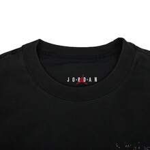 Nike 男士 AS BRK SBB OVSZ GFX SS CRW 短袖 T 恤，针织圆领 (TIB3298-045) - 黑色 - 查看 3