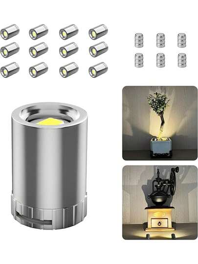 10/20/50 st. elektropläterade lysande lampor, miniatyr-LED-nattlampor, batteridrivna, miniatyr-spotlights med LED-lampor, små mini-leksakshuslampor, papperslykta festdekorationer, hantverksminilampor leksakshustillbehör, LED-rumslampor, lämplig för heminredning rumsdekoration, konstmålning, smyckesdisplayskåp, garderober, gör-det-själv-hantverk, babyrumsdekoration, barnrumsdekoration, flickrumsdekoration