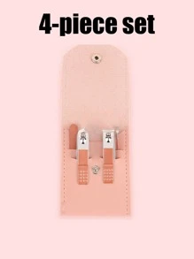 1 Juego de Kit de Cuidado de Uñas de 8 en 1 que incluye cortaúñas, herramientas de arreglo y pedicura, juego de cuidado personal con estuche de viaje, gran regalo para hombres, mujeres, familia y amigos