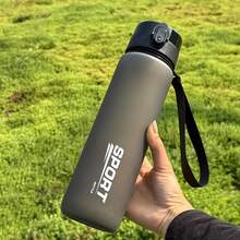 1pc 33OZ/1000ml Outdoor Large Capacity Sports Water Bottle With Time Markings, Large Capacity Water Bottle With Handle Strap And Drinking Spout, Suitable For Outdoor Sports, Fitness, Cycling, Camping, School, Holiday Gifts, Birthday Gifts - Multicolor - View 15
