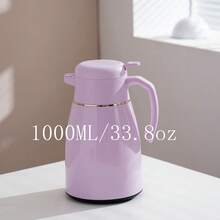 1个1000/1300/1600/1900ML大容量保温热水瓶，宿舍茶壶，高品质玻璃咖啡壶返校 - 彩色 - 查看 26