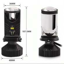 Kit de faros LED H4, con bombillas de proyector CSP 6000K, compatible con CAN bus. Accesorios para automóviles / Accesorios para motocicletas - A - Ver 9