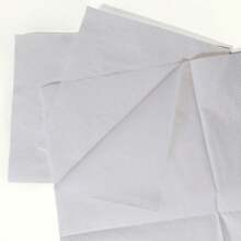 20/40/100/150 قطعة مناديل ورقية بطبقتين بيضاء سادة، مناديل ورقية للمشروبات قابلة للتخلص منها مطوية أربع طبقات بمقاس 4.9 بوصة * 4.9 بوصة للحفلات والاستخدام اليومي