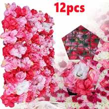 YUNRUX Flores artificiales - Rosa Fucsia - Ver 1