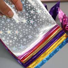 88件/60件创意新产品：闪亮反光激光全息、学生手工折纸和剪纸、方形折纸鹤、彩色纸材料、用于学校用品、返校