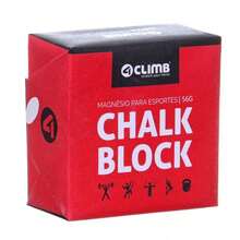 KIT 8 Magnésio Bloco De Magnésio Chalk Block 56g Cross Training Calistenia 4Climb - Branco - Visão 1