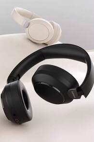 Lenovo 頭戴式耳機EB310 無線ANC降噪 超長續航力 遊戲低延遲耳麥 高傳真音質 音樂耳機 黑色 - 黑色 - 查看 5