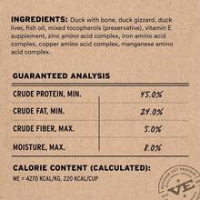 FreezeDried Raw Duck Entree Mixer Dog Food Crunchy Mini Nibs 5.5 Oz - Duck - View 5