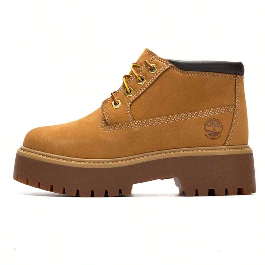 Timberland TBL Heritage Platform Nellie WP Botas Mujer Tobillo, Acolchadas, Para Senderismo, Trekking, Deportes Interior Exterior A5RF9231