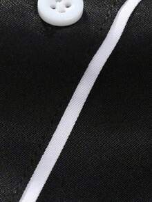 Koszula męska w stylu western kowbojskim z długim rękawem i kwiatowym nadrukiem, zapinana na guziki, w rozmiarze plus size, jesień